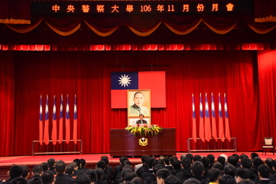 中華文化總會江副會長春男蒞校演講1