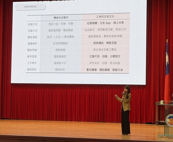 講座王律師本較傳統世代及現今Z世代交往的不同